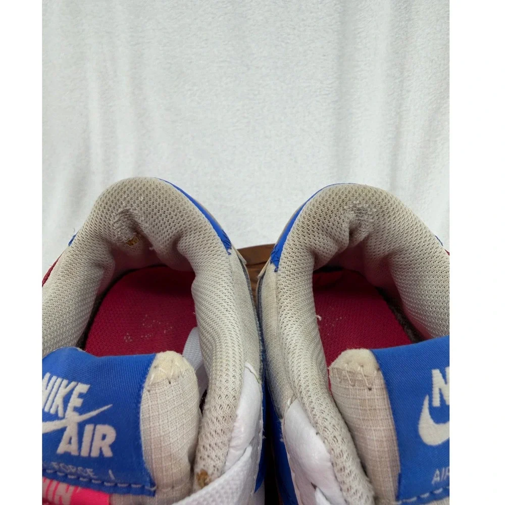 Nike Air Force 1 Shadow Womens White Pink Blue Sneakers CI0919-104 Low Top AF1